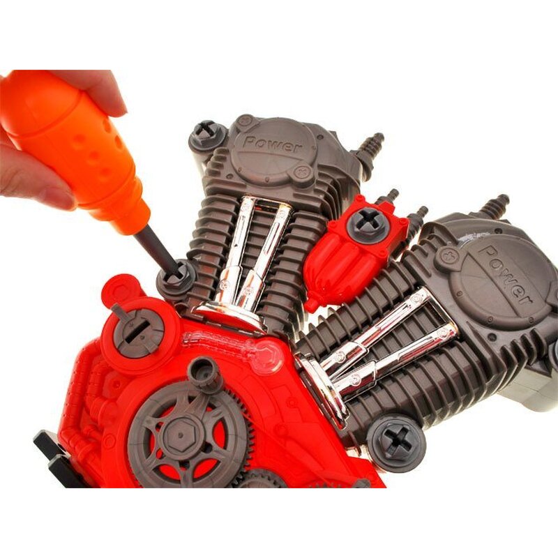 Mootori- ja tööriistade komplekt mehaanikule