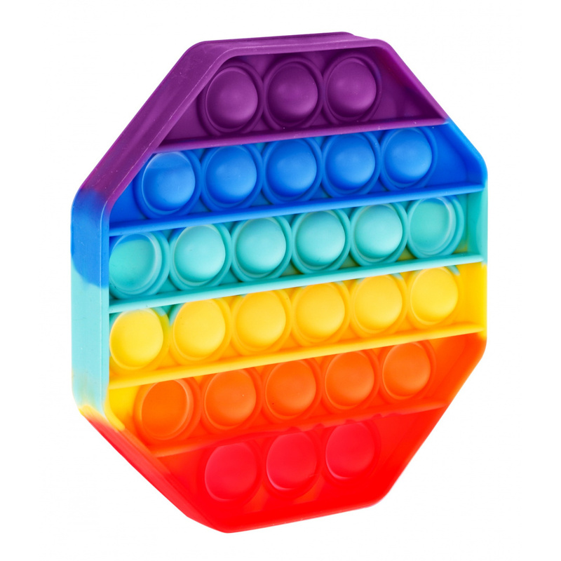 POP it mänguasi - Octagon, värviline