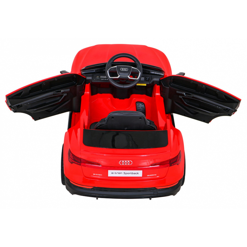 Audi E-Tron elektriauto lastele, punane