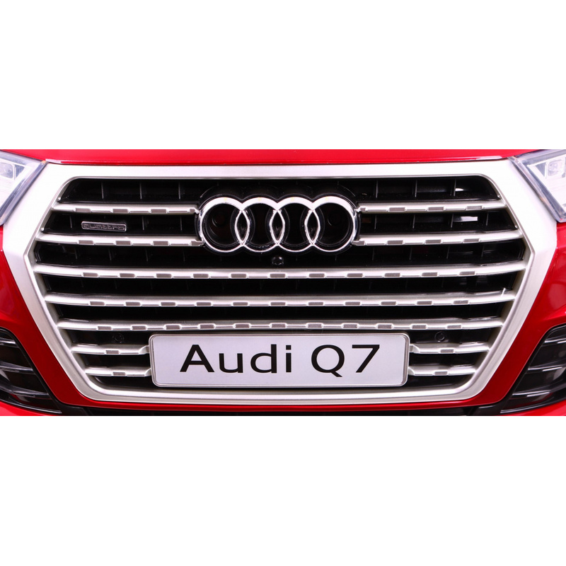 Audi Q7 elektriauto lastele, punane
