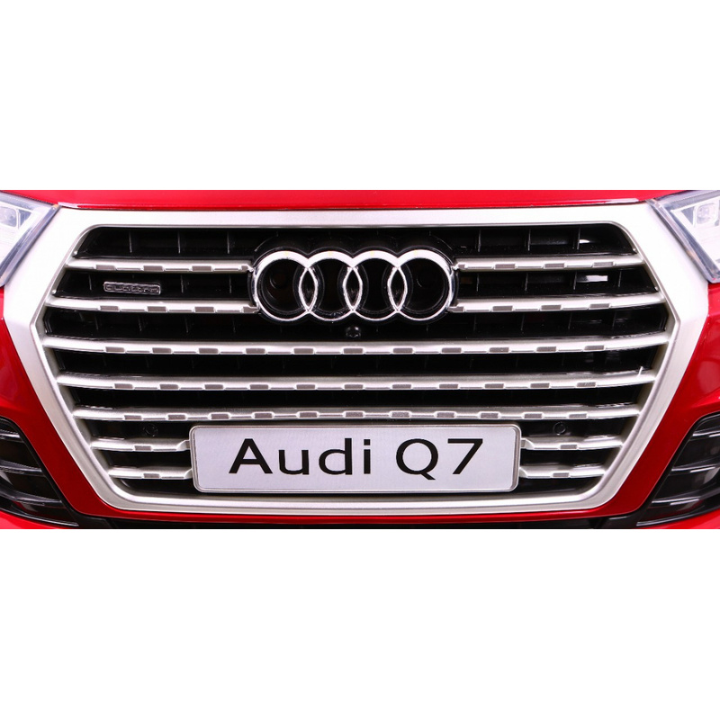 Audi Q7 ühekohaline elektriauto, punane