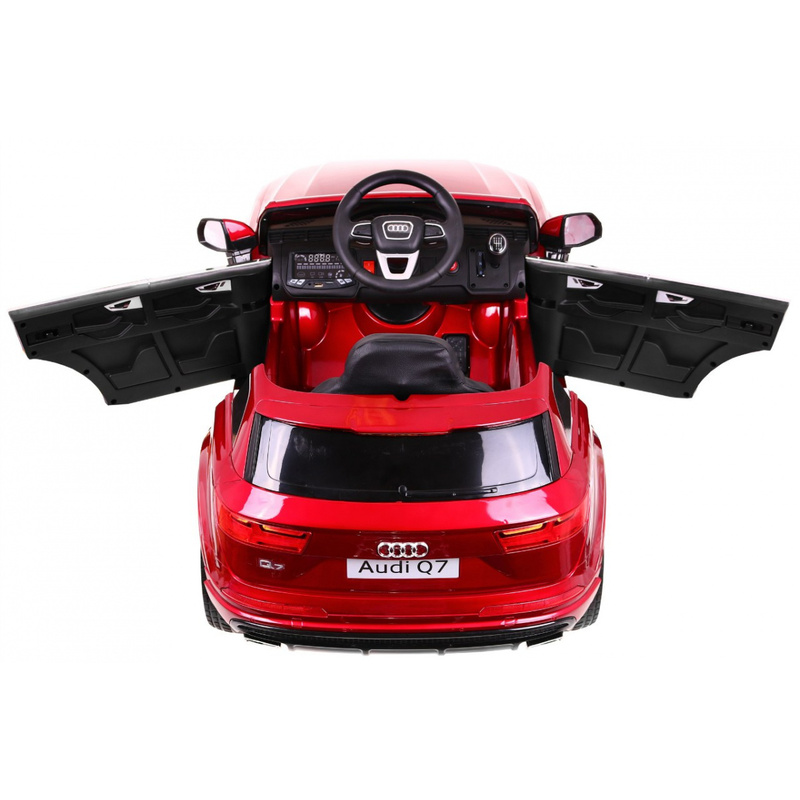 Audi Q7 ühekohaline elektriauto, punane