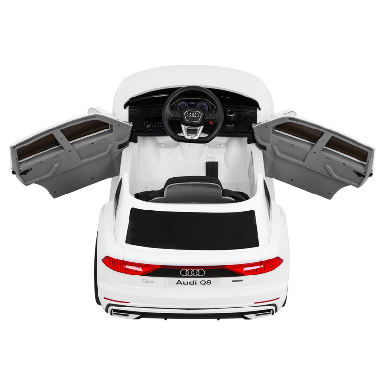 Audi Q8 LIFT ühekohaline elektriauto, valge