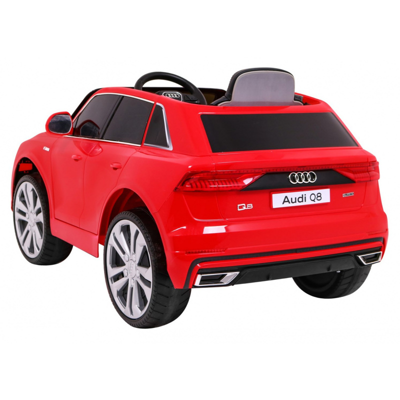 Audi Q8 LIFT ühekohaline elektriauto, punane