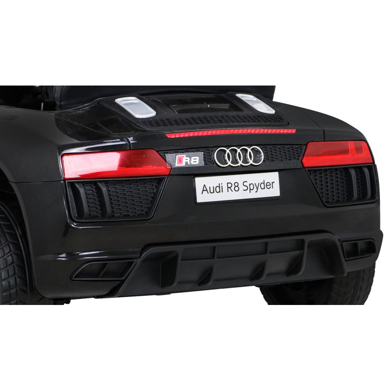 Audi R8 ühekohaline elektriauto, must