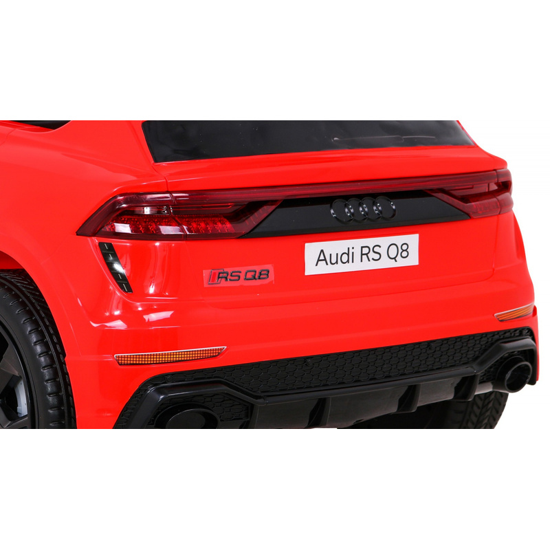 Audi RS Q8 ühekohaline elektriauto, punane