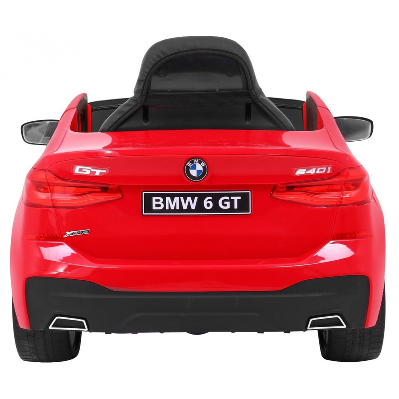 BMW 6 GT ühekohaline elektriauto, punane