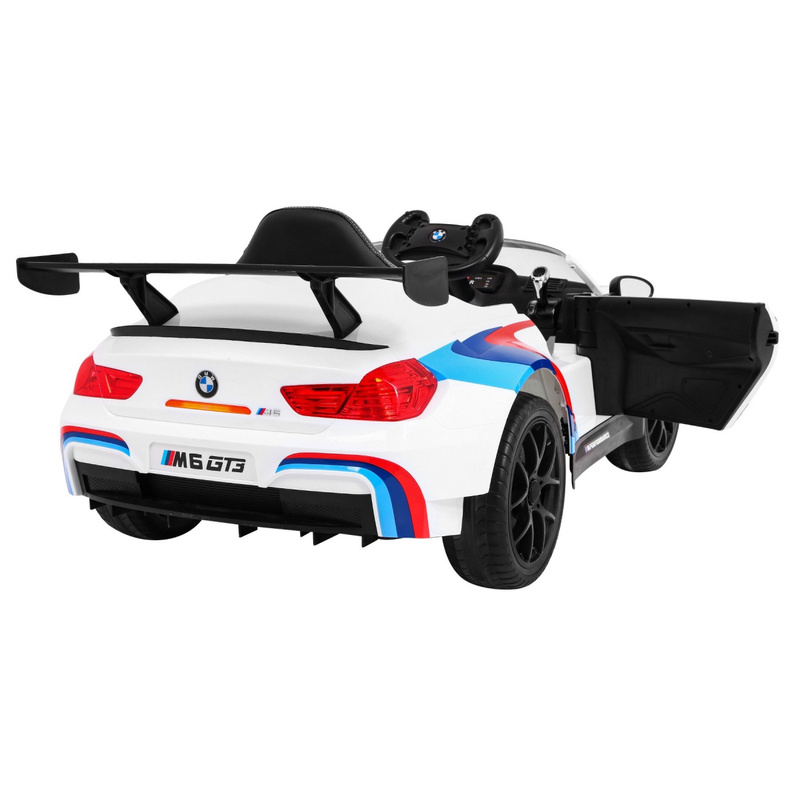 BMW M6 GT3 elektriline üheistmeline, valge