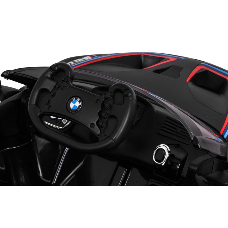 BMW M6 GT3 elektriauto lastele, must