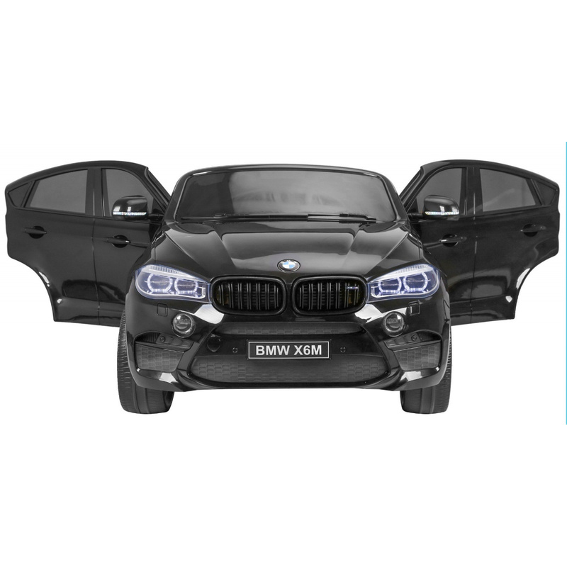 BMW X6M XXL elektriauto lastele, mustaks lakitud