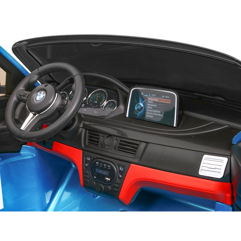 BMW X6M XXL elektriauto lastele, sinine