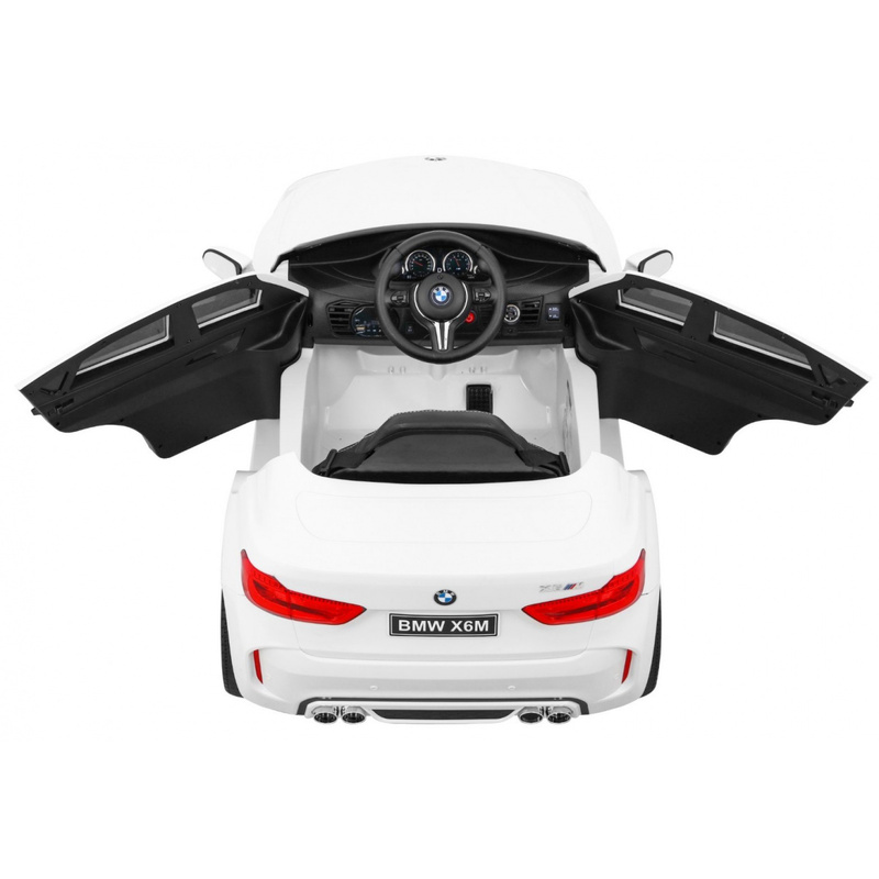 BMW X6M ühekohaline elektriauto, valge