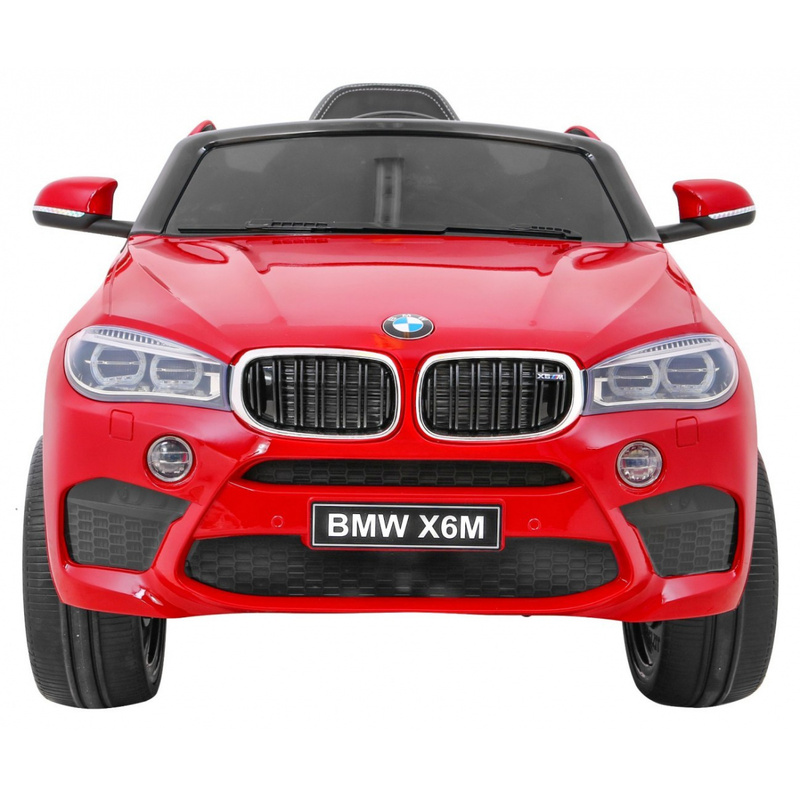 BMW X6M elektriauto lastele, punane