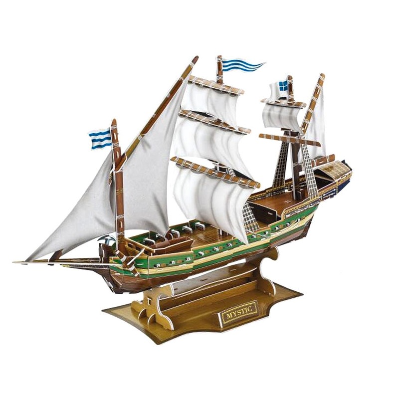 3D pusle – müstiline laev, 129 tk