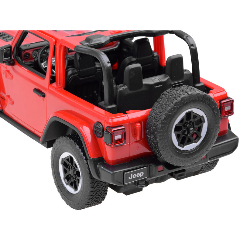 Kaugjuhitav auto Jeep Wrangler Rubicon, punane