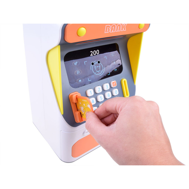Rahakassa-pangaautomaat, oranž