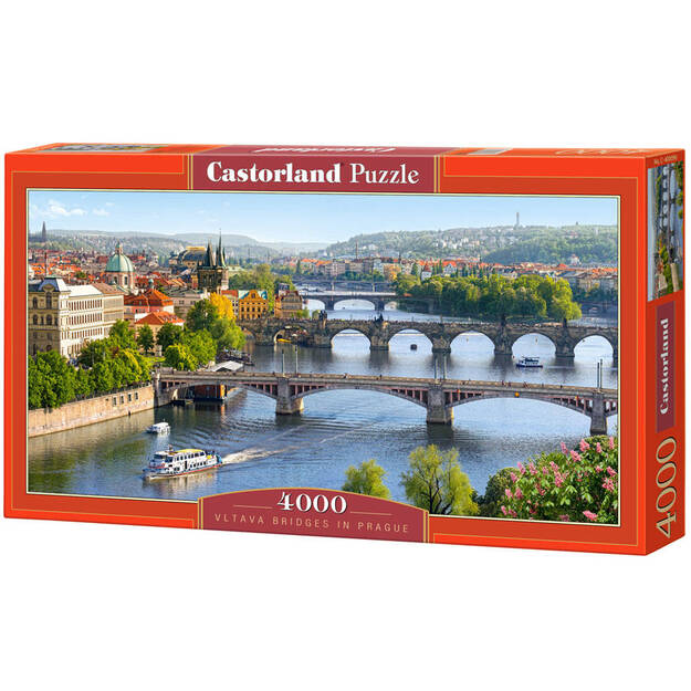 Castorland Bridges in Prague, 4000 tükki