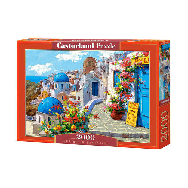 Castorland Spring in Santorini pusle, 2000 tükki