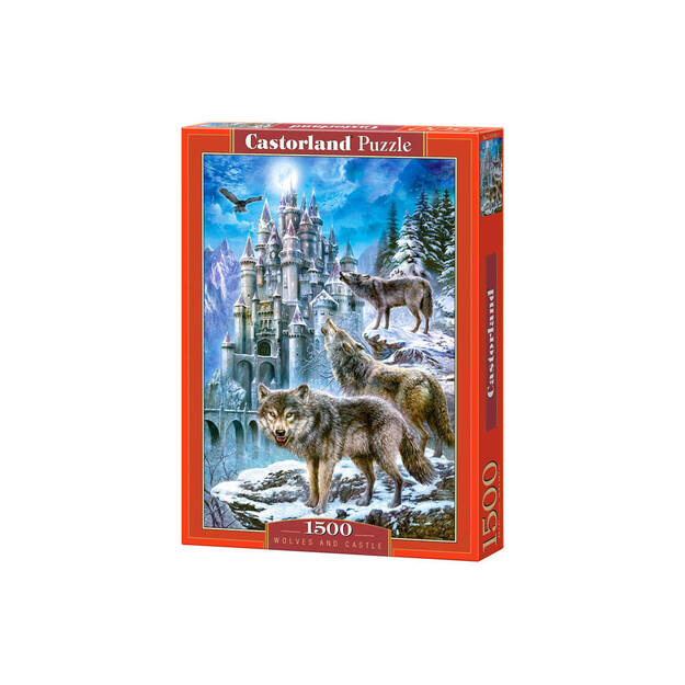Castorland Wolves and Castle Puzzle, 1500 tükki