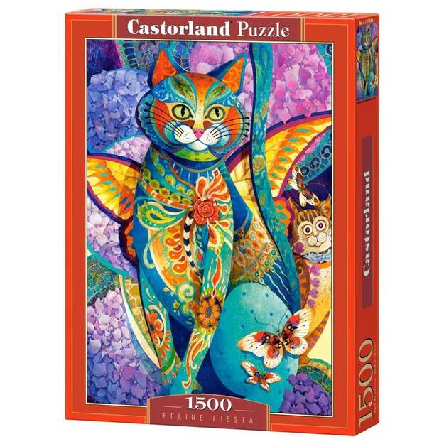 Castorland Feline Fiesta Puzzle, 1500 tükki