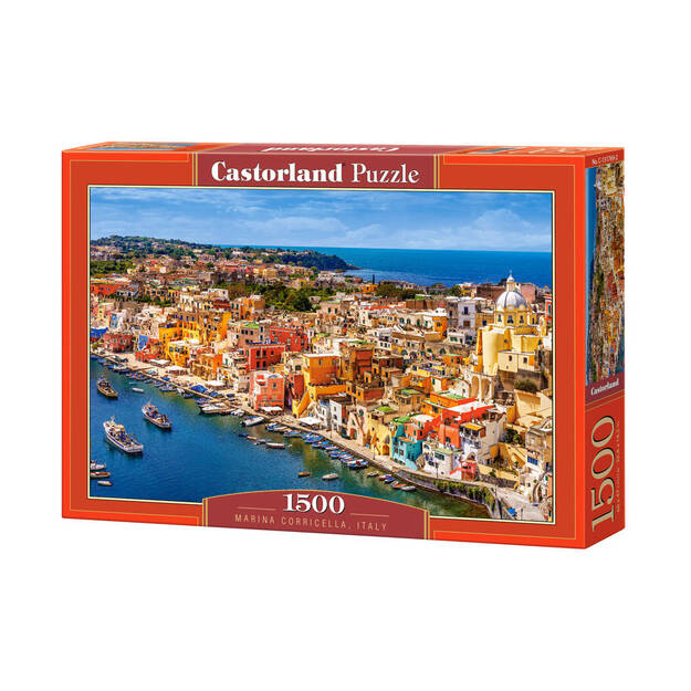 Castorland Marina Corricella Puzzle, Itaalia, 1500 tükki