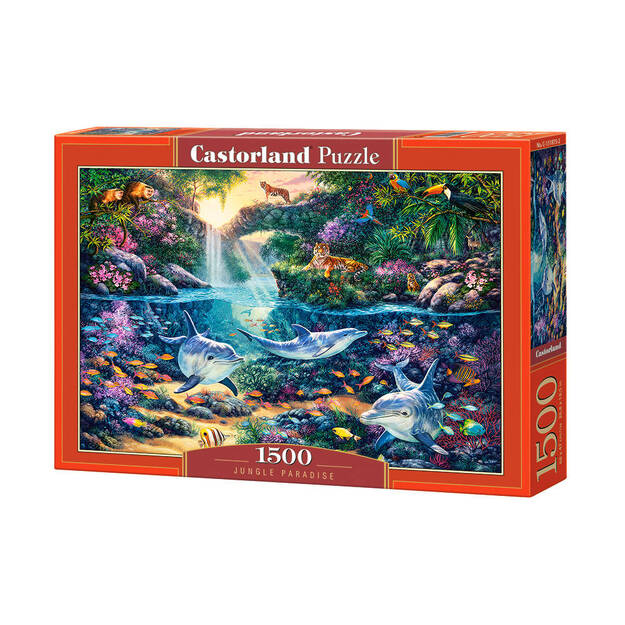 Castorland Jungle Paradise Puzzle, 1500 tükki