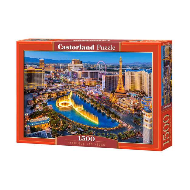 Castorland Fabulous Las Vegas Puzzle, 1500 tükki