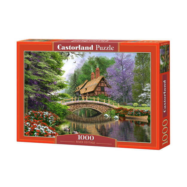 Castorland River Cottage Puzzle, 1000 tükki