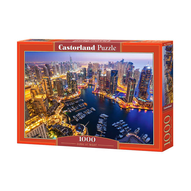Castorland Dubai at Night Puzzle, 1000 tükki