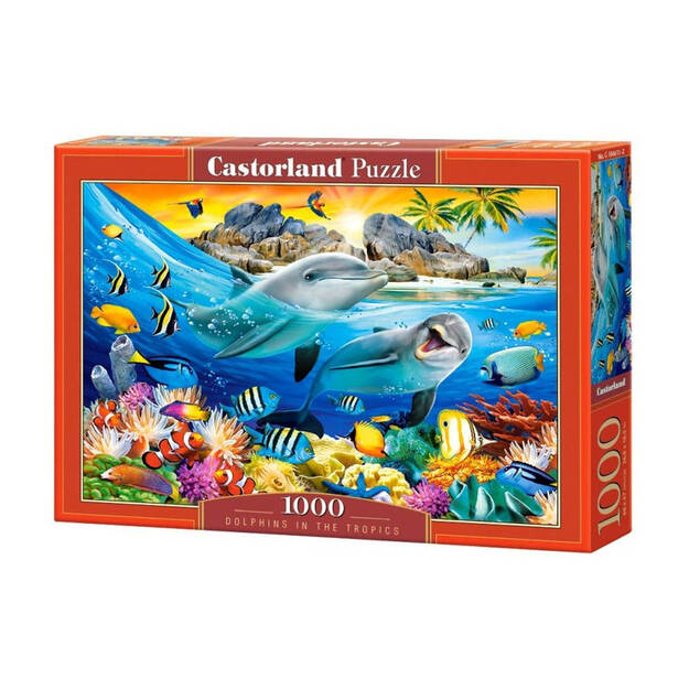 Castorland Dolphins in the Tropics Puzzle, 1000 tükki