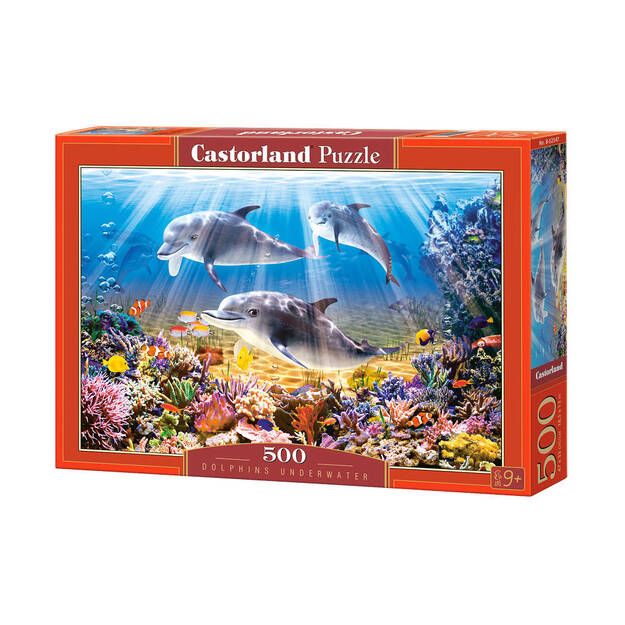 Castorland Dolphins Underwater Puzzle, 500 tükki