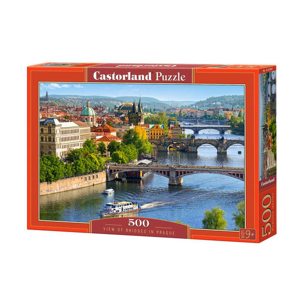 Castorland View of Bridges in Prague, 500 tükki