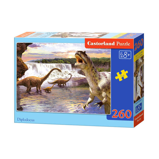 Castorland Diplodocus Puzzle, 260 tükki