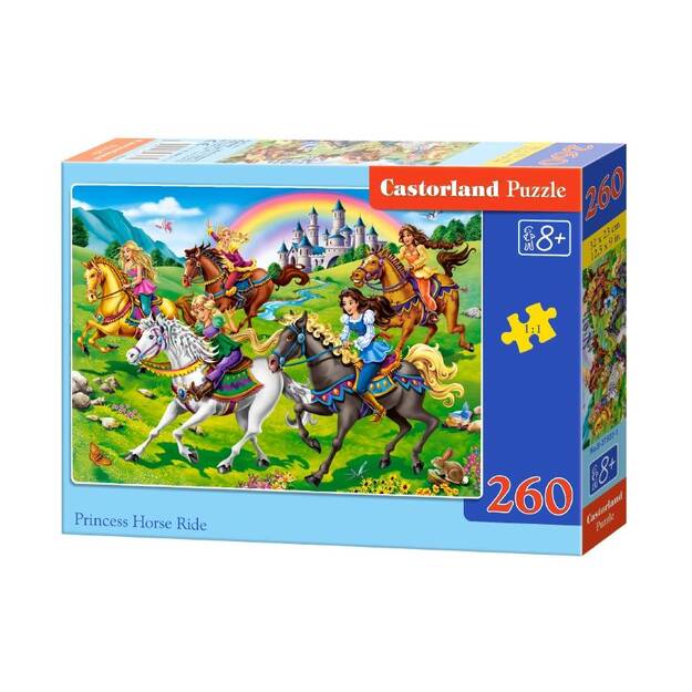 Castorland Princess Horse Ride Puzzle, 260 tükki