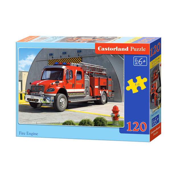 Castorland Fire Engine Puzzle, 120 tükki
