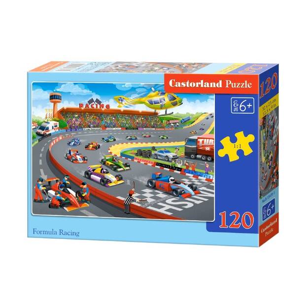 Castorland Formula Racing Puzzle, 120 tükki