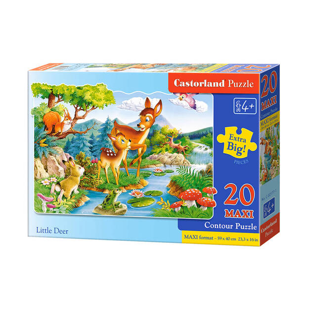 Castorland Little Deer Puzzle, 20 tükki