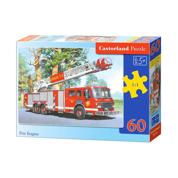 Castorland Fire Engine Puzzle, 60 tükki