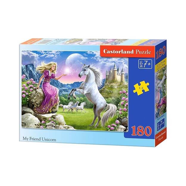 Castorland My Friend Unicorn Puzzle, 180 tükki