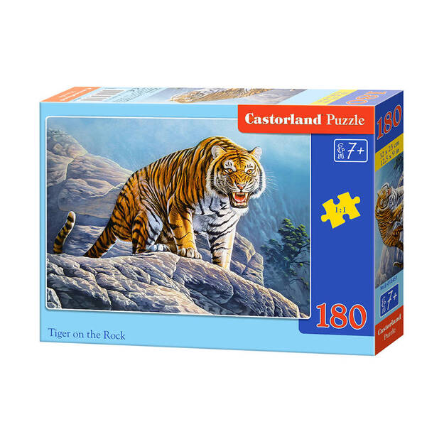 Castorland Tiger on the Rock Puzzle, 180 tükki