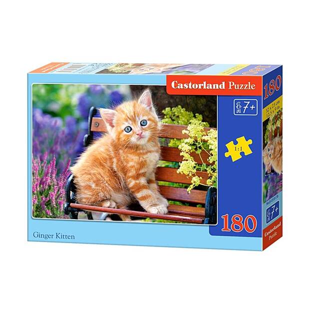 Castorland Ginger Kitten Puzzle, 180 tükki