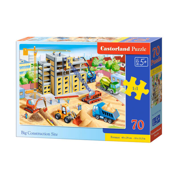 Castorland Big Construction Puzzle, 70 tükki