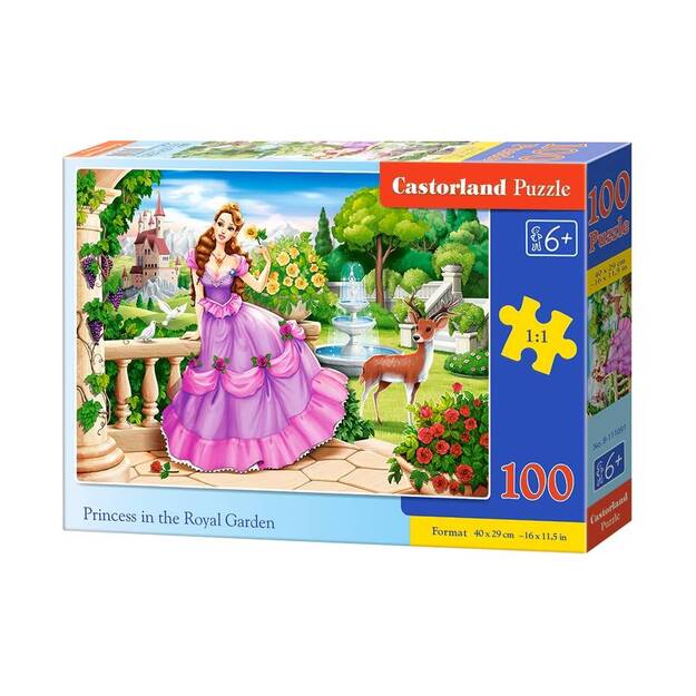 Castorland Princess in the Royal Garden Puzzle, 100 tükki