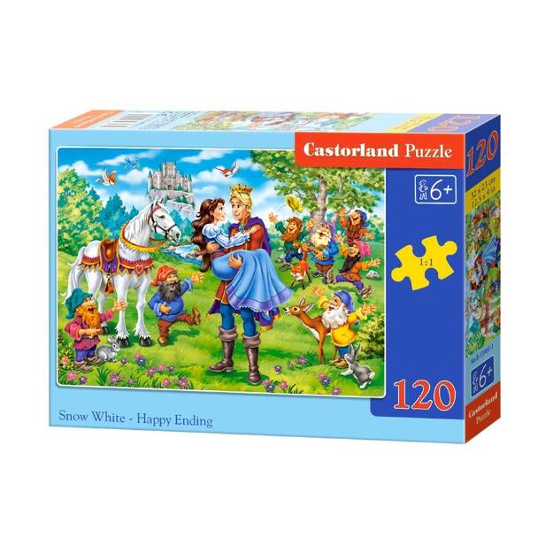 Castorland Snow White Puzzle, 120 tükki