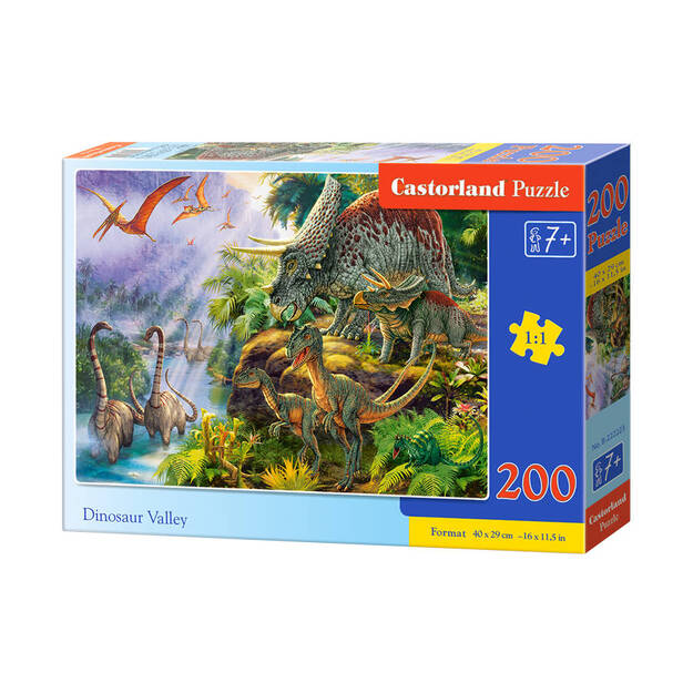 Castorland Dinosauruste oru puzzle, 200 tükki