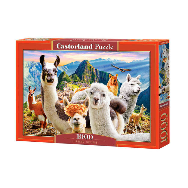 Castorland Llamas Selfie Puzzle, 1000 tükki