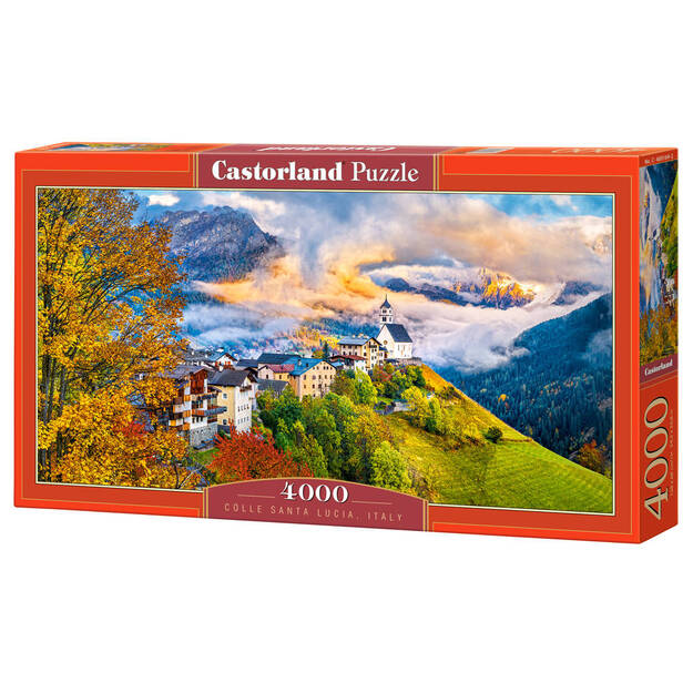 Castorland Puzzle Colle Santa Lucia, Itaalia, 4000 tükki