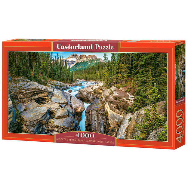 Castorland Mistaya Canyon puzzle, Banff N.P. Kanada, 4000 tk.