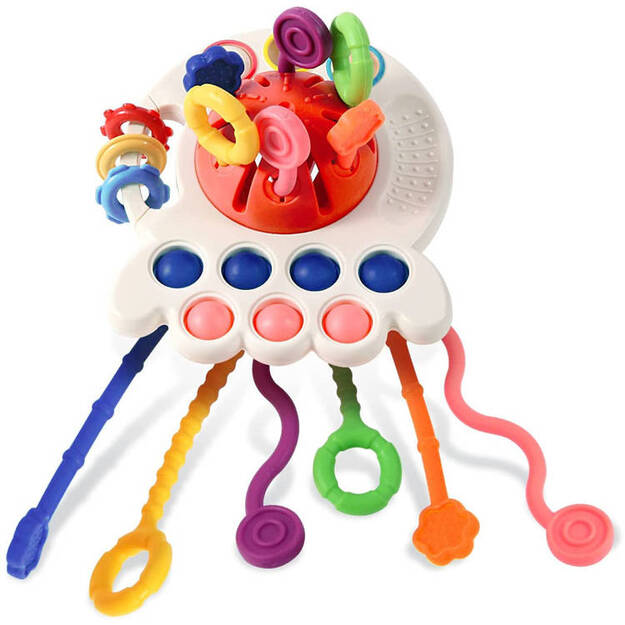 Interaktiivne multifunktsionaalne sensoorne mänguasi 