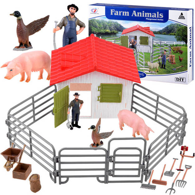 Talukomplekt loomade ja talunikuga